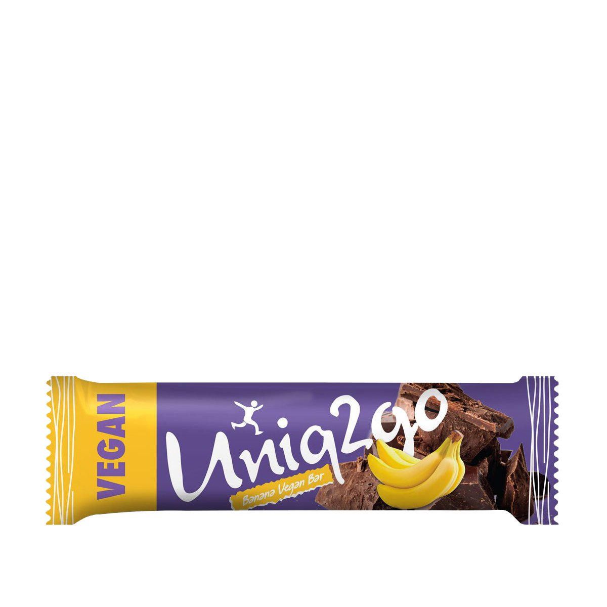 Uniq2go Banana Vegan Bar 38 g