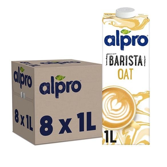 Alpro Barista Yulaf Sütü 1 Lt x 8 Adet