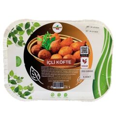 Vegan Gurme Food İçli Köfte 350 g / 6 Adet  + Jel Buz Aküsü