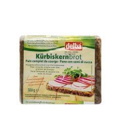 Delba Kabak Çekirdekli & Çavdarlı Tam Tahıl Ekmek 500 g