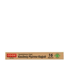 Cook Doğal Kesilmiş Pişirme Kağıdı 16 tepsi