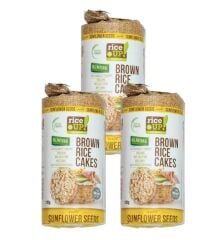 Rİce Up Ayçekirdekli Pirinç Patlağı 120 g x 3 Adet