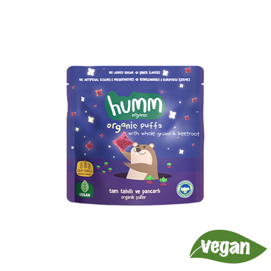 Humm Organik Pancarlı ve Tam Tahıllı Puflar 30 g