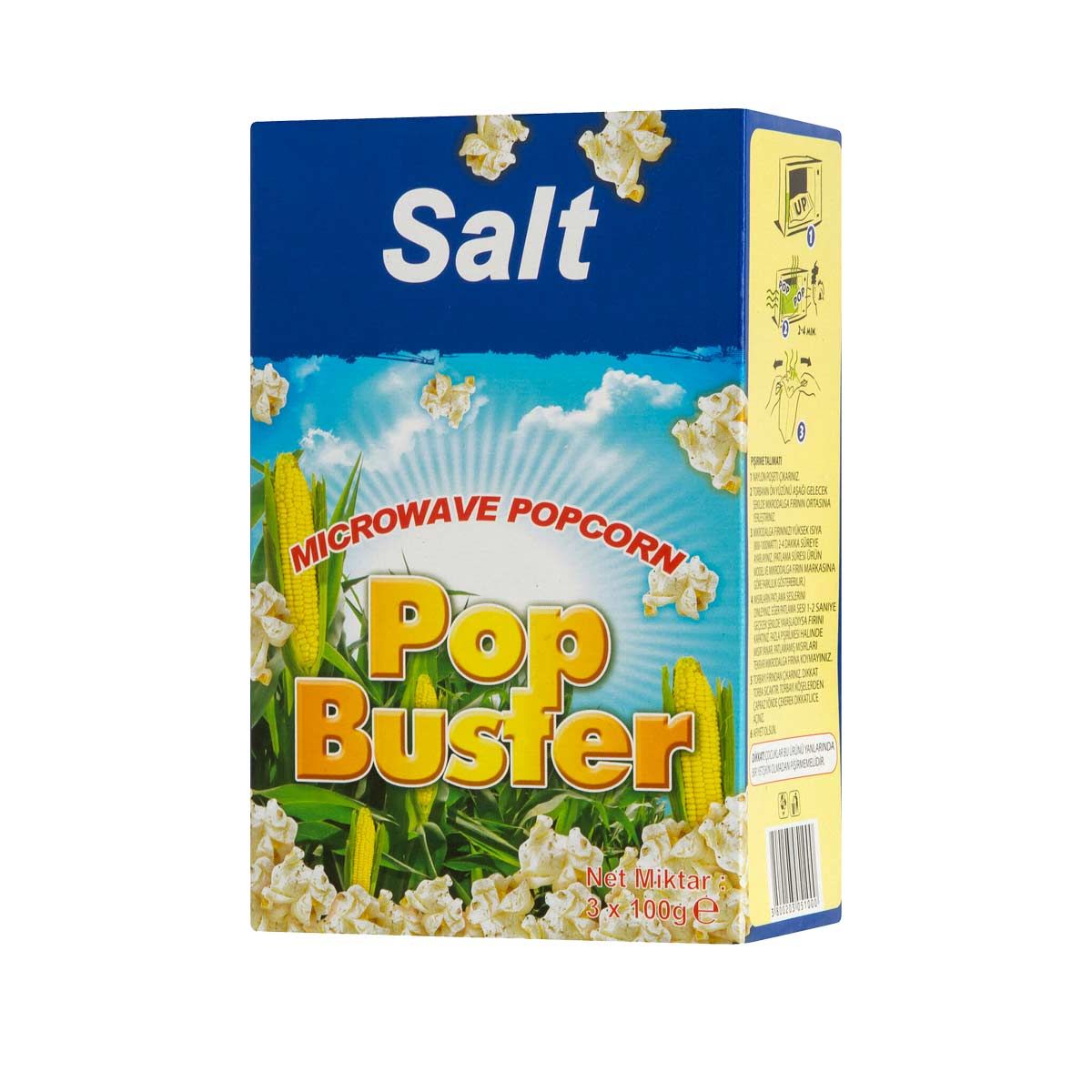 Pop Buster Mikrodalga Mısır 300 g
