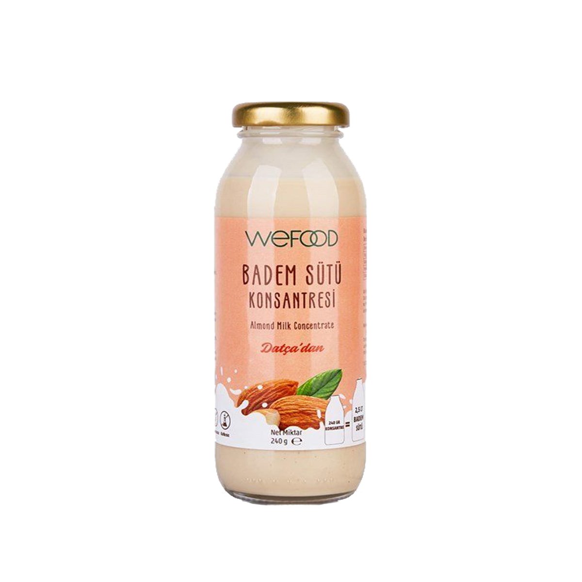 Wefood Badem Sütü Konsantresi 249 g