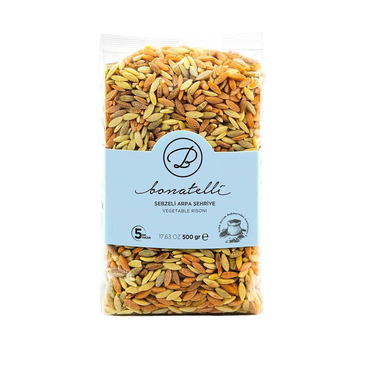 Bonatelli Sebzeli Arpa Şehriye 500 g