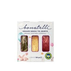 Bonatelli  Organik Vegan Sebzeli Tel Şehriye 150 g