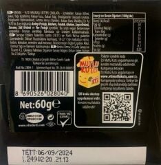 Eti Karam %70 Kakaolu Bitter Çikolata 60 g