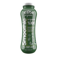 Elite Organik Yeşil Muzlu Salatalıklı Smoothie 200 ml