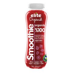 Elite Organik Kırmızı Yulaflı  Smoothie 200 ml