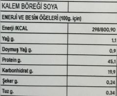 Vegan Gurme Food Kalem Börek Soyalı 500 g + Jel Buz Aküsü