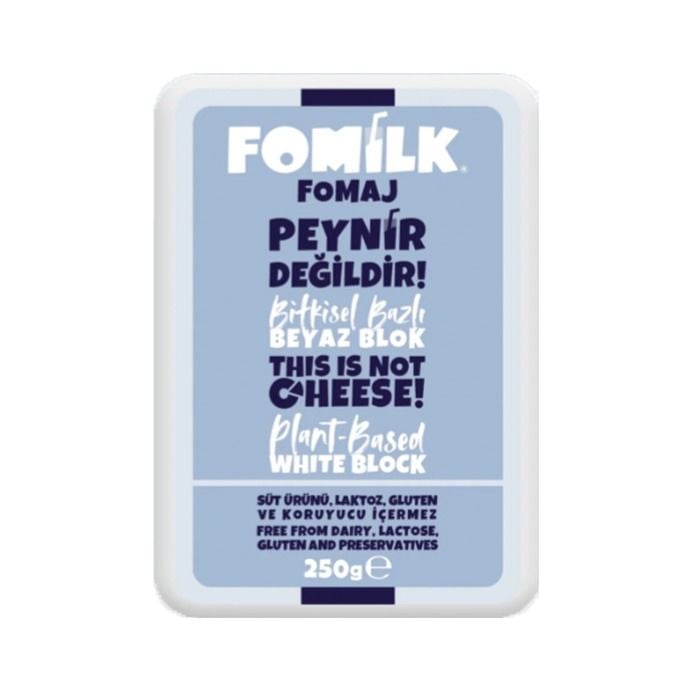Fomilk Vegan Peynir Mozzarella Tadında 250 g + Jel Buz Aküsü