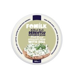Fomilk Vegan Peynir Dereotlu Sürülebilir Kıvam 125 g + Jel Buz Aküsü