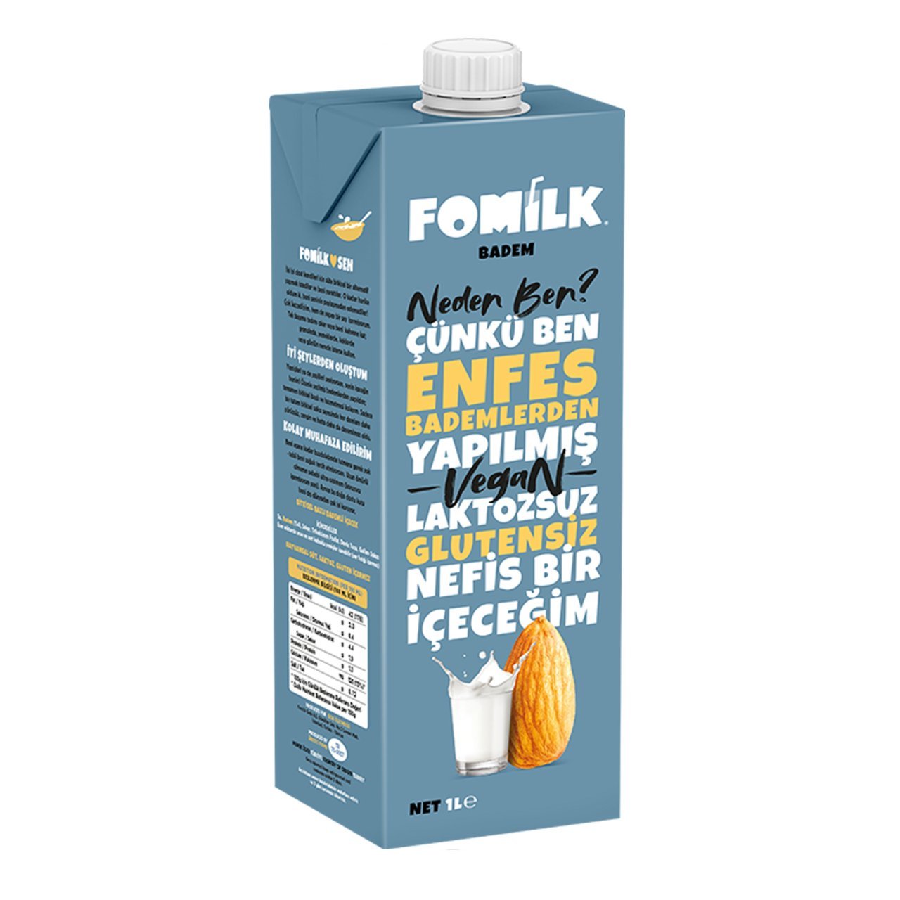 Fomilk Badem Sütü 1 lt