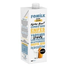 Fomilk Şekersiz Badem Sütü 1 Lt