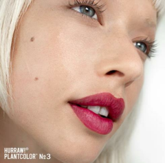 Hurraw Plantcolor Vegan Ruj 4,8 g No3