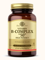 Solgar Vitamin B Complex 100 Bitkisel Kapsül