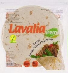 Lavalia İrem Vegan Tortilla Lavaş 20 cm x 12 Adet